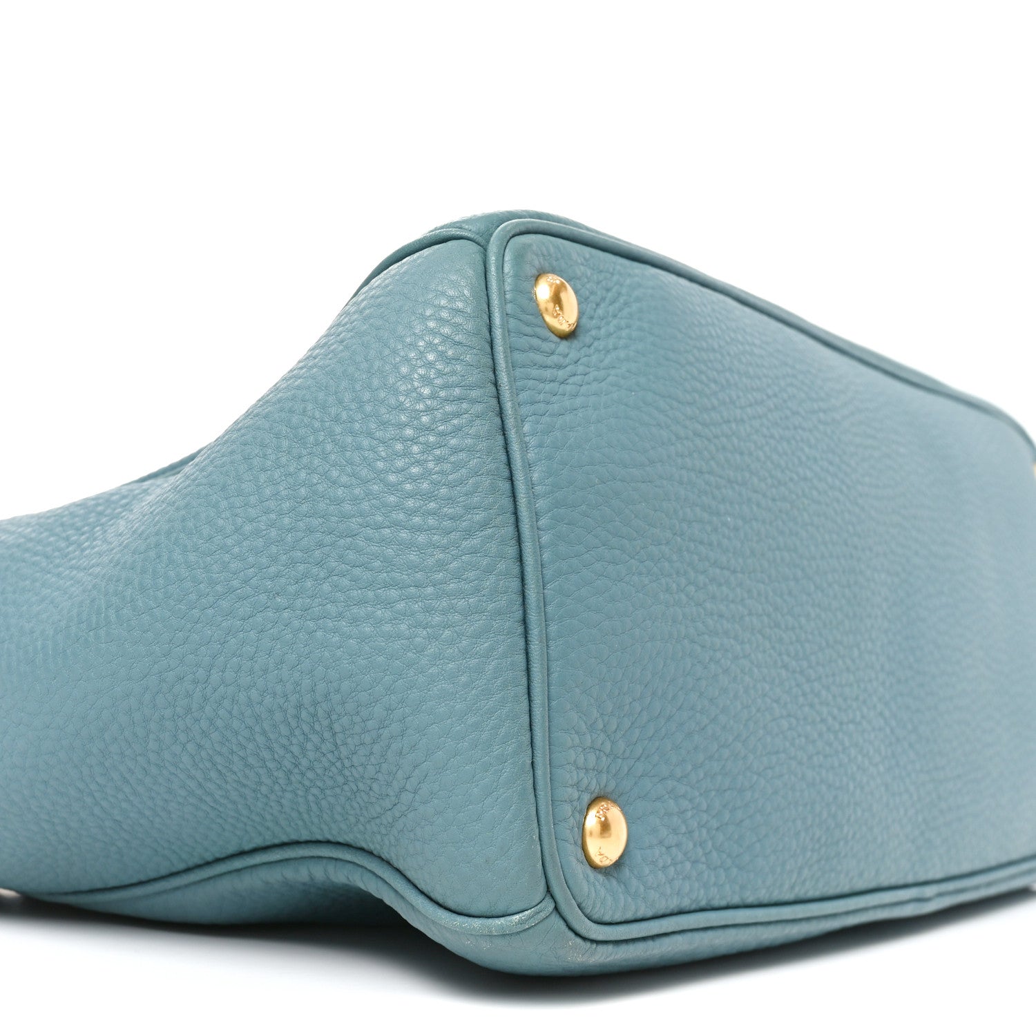 Prada Vitello Daino Tote  Marine 8 of 9