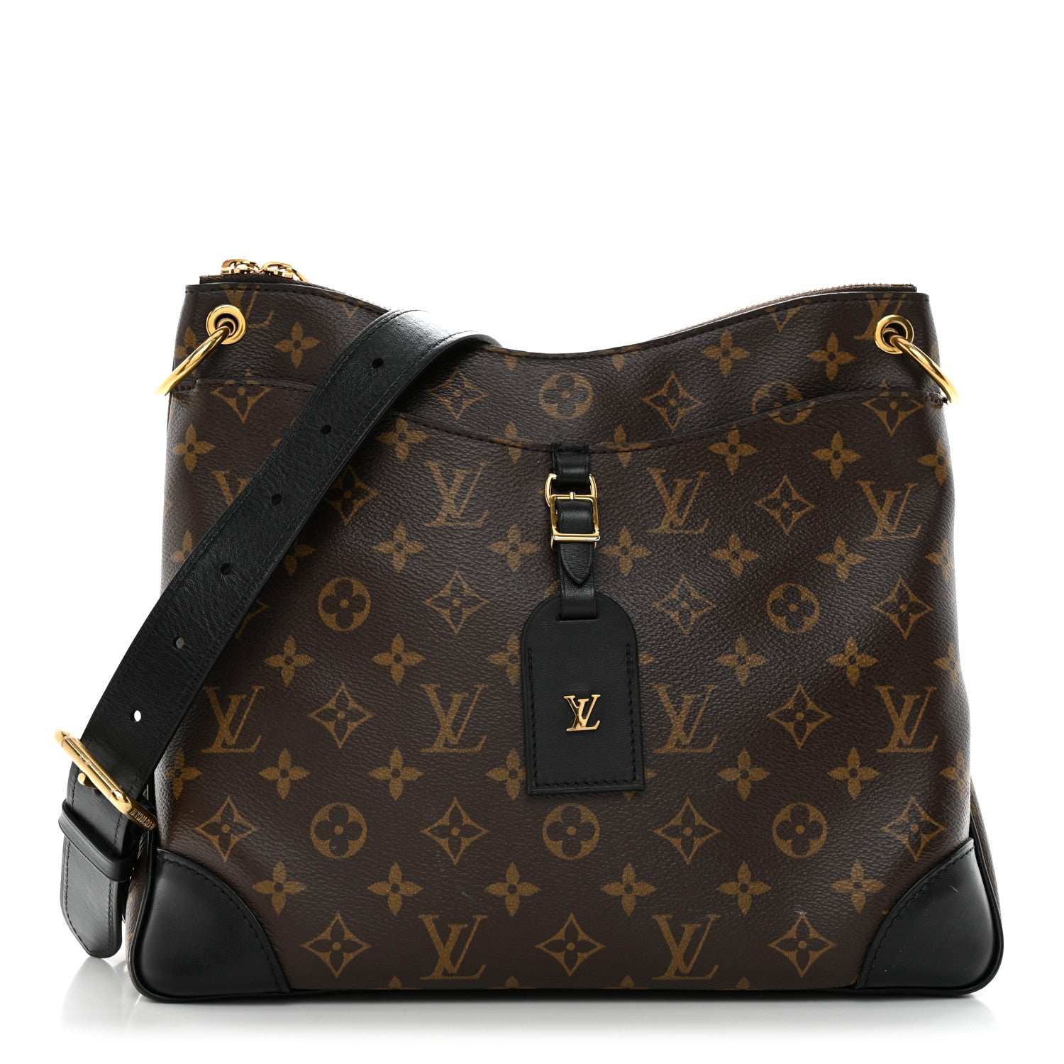 Louis Vuitton Monogram Odeon MM Black 1 of 15