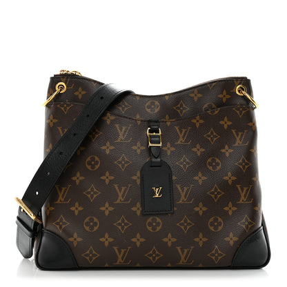 Louis Vuitton Monogram Odeon MM Black 1 of 15