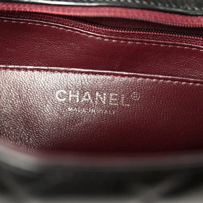 Chanel Lambskin Quilted Jumbo Single Flap Black 6 of 15
