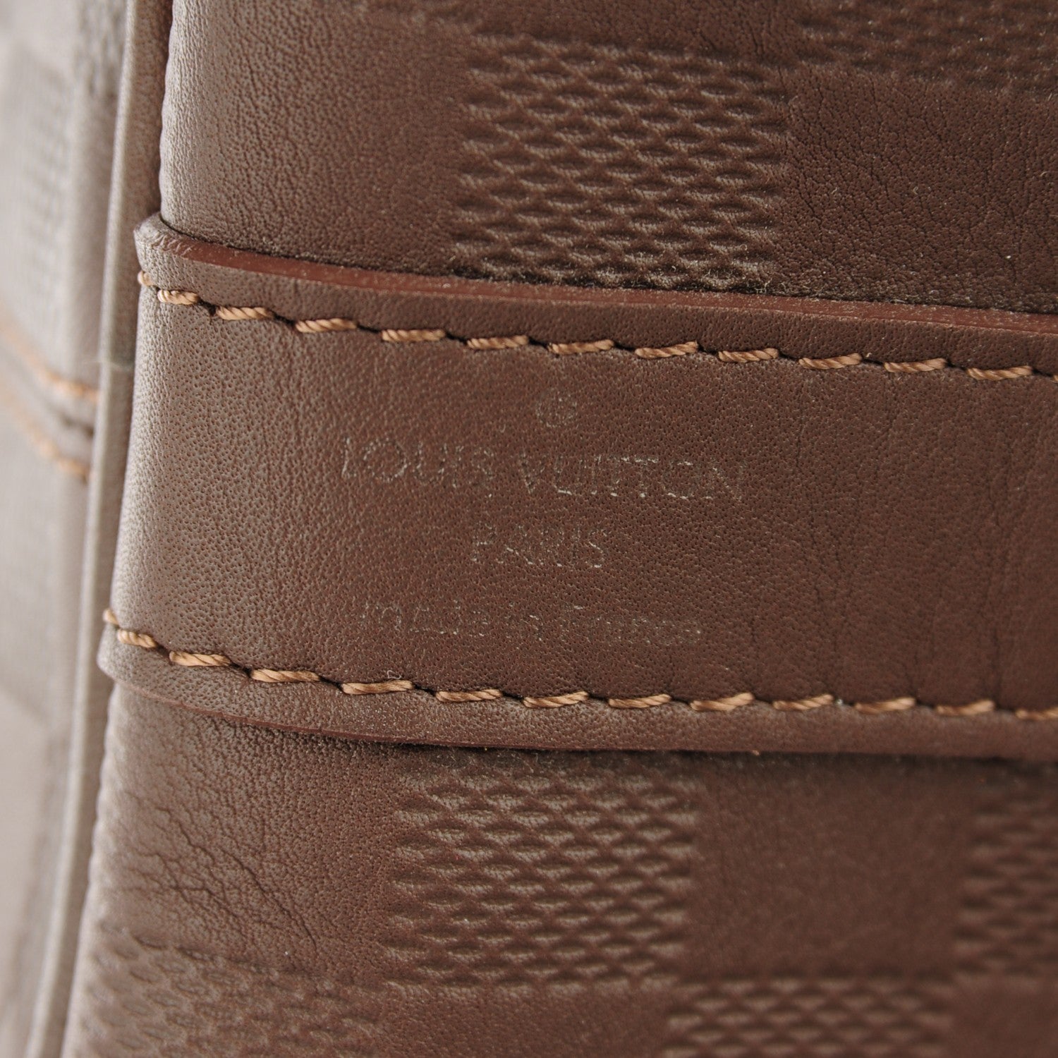 Louis Vuitton Damier Infini Keepall Bandouliere 45 Meteor 7 of 7