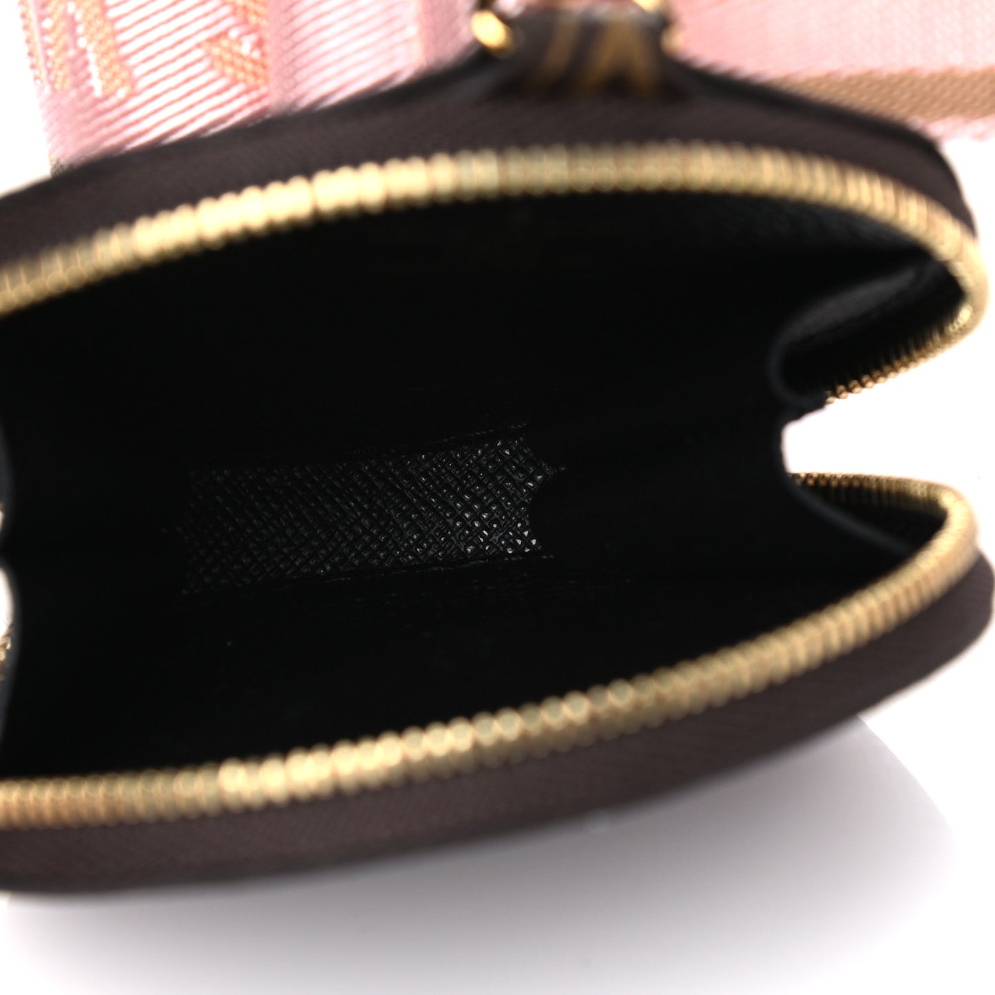 Monogram Multi Pochette Accessories Bandouliere Shoulder Strap Rose Clair