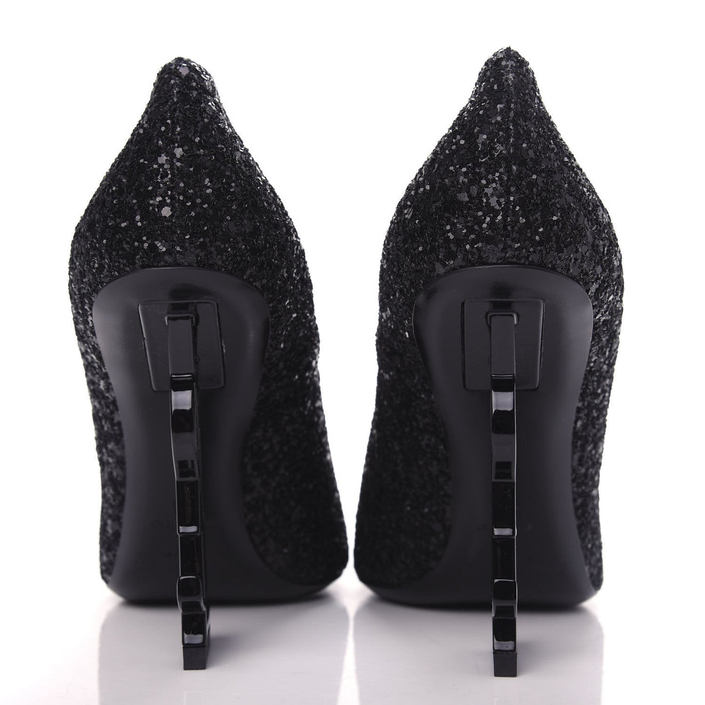 Glitter Opyum 100 Pumps 36 Black