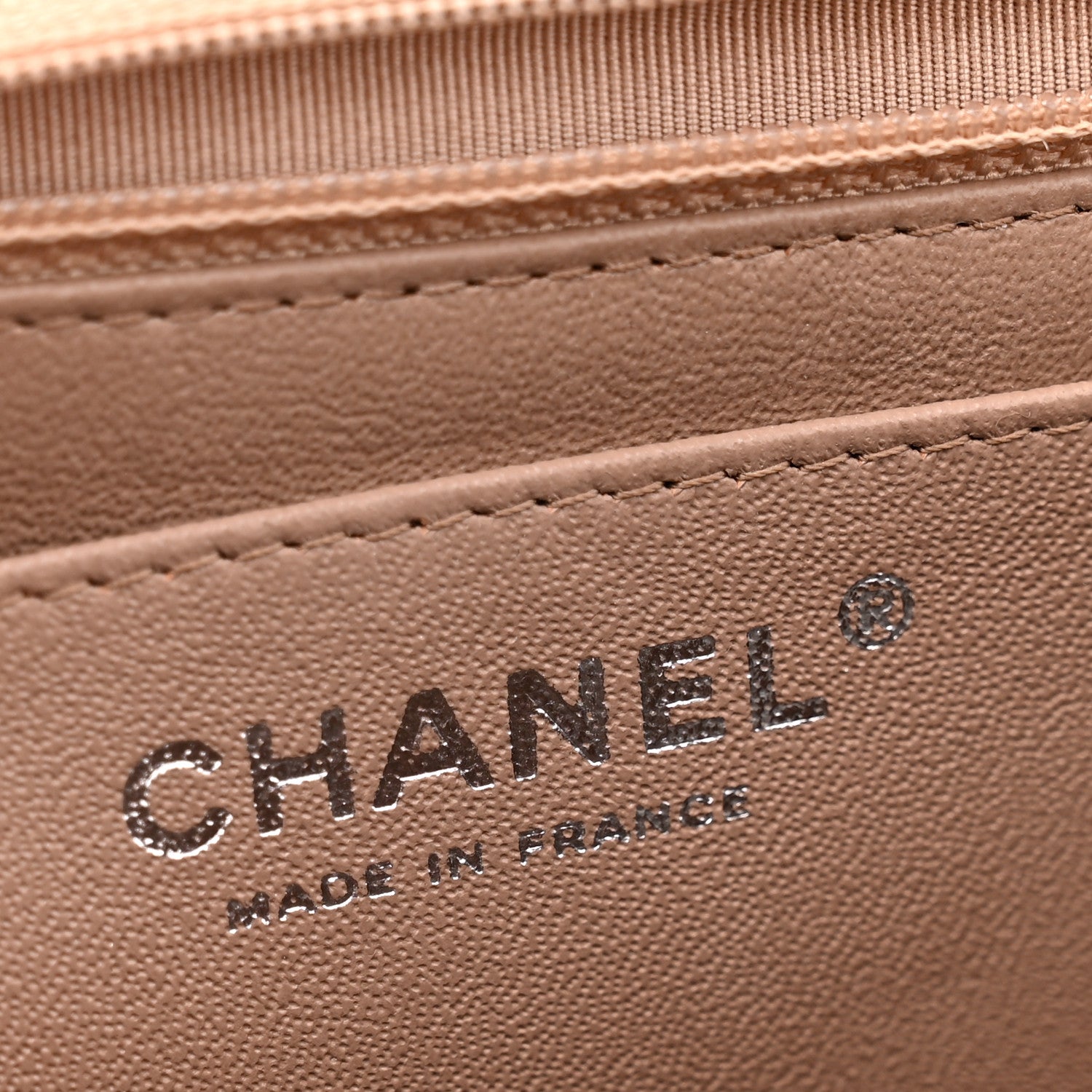 Chanel Caviar Quilted Jumbo Single Flap Brown 5 of 10