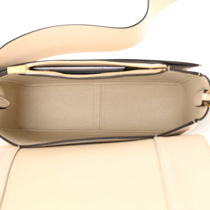 Celine Shiny Smooth Calfskin Medium Frame Shoulder Bag Grege Storm 5 of 12