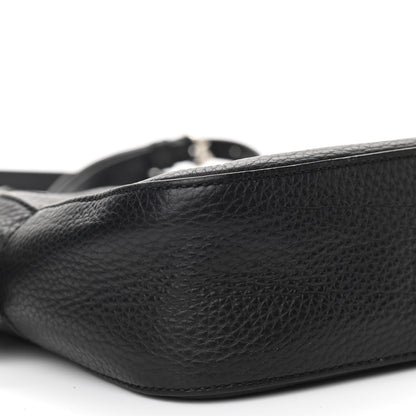 Gucci Pebbled Calfskin Studded Small Soho Disco Bag Black 5 of 14