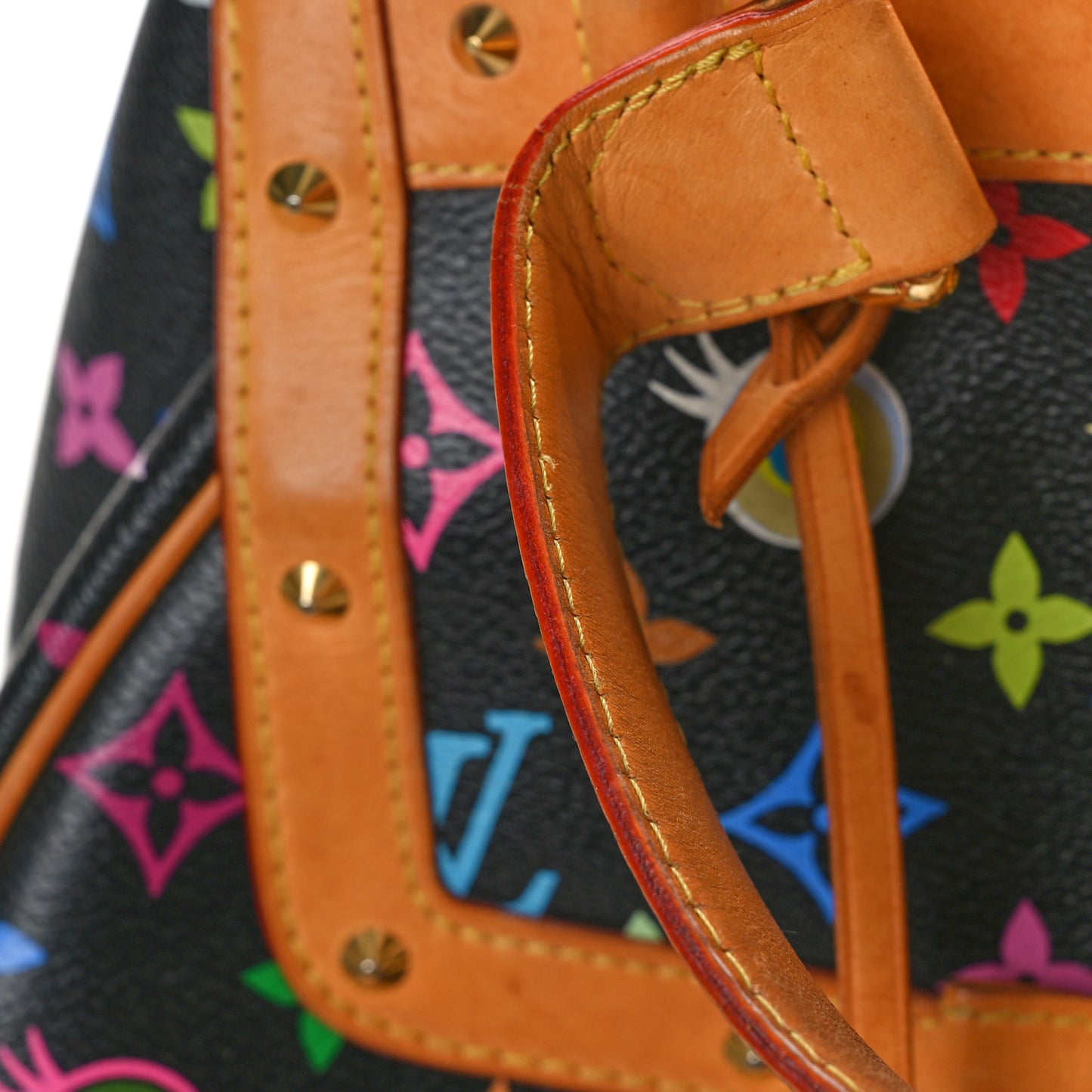 Monogram Multicolor Murakami Eye Love You Black