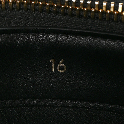 Celine Satinated Calfskin Small 16 Top Handle Bag Black 7 of 12