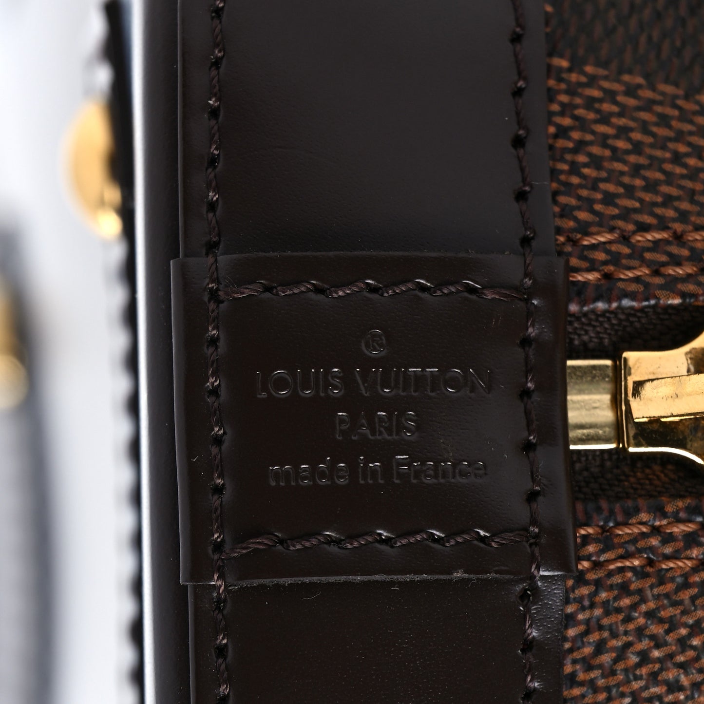 Damier Ebene Alma BB