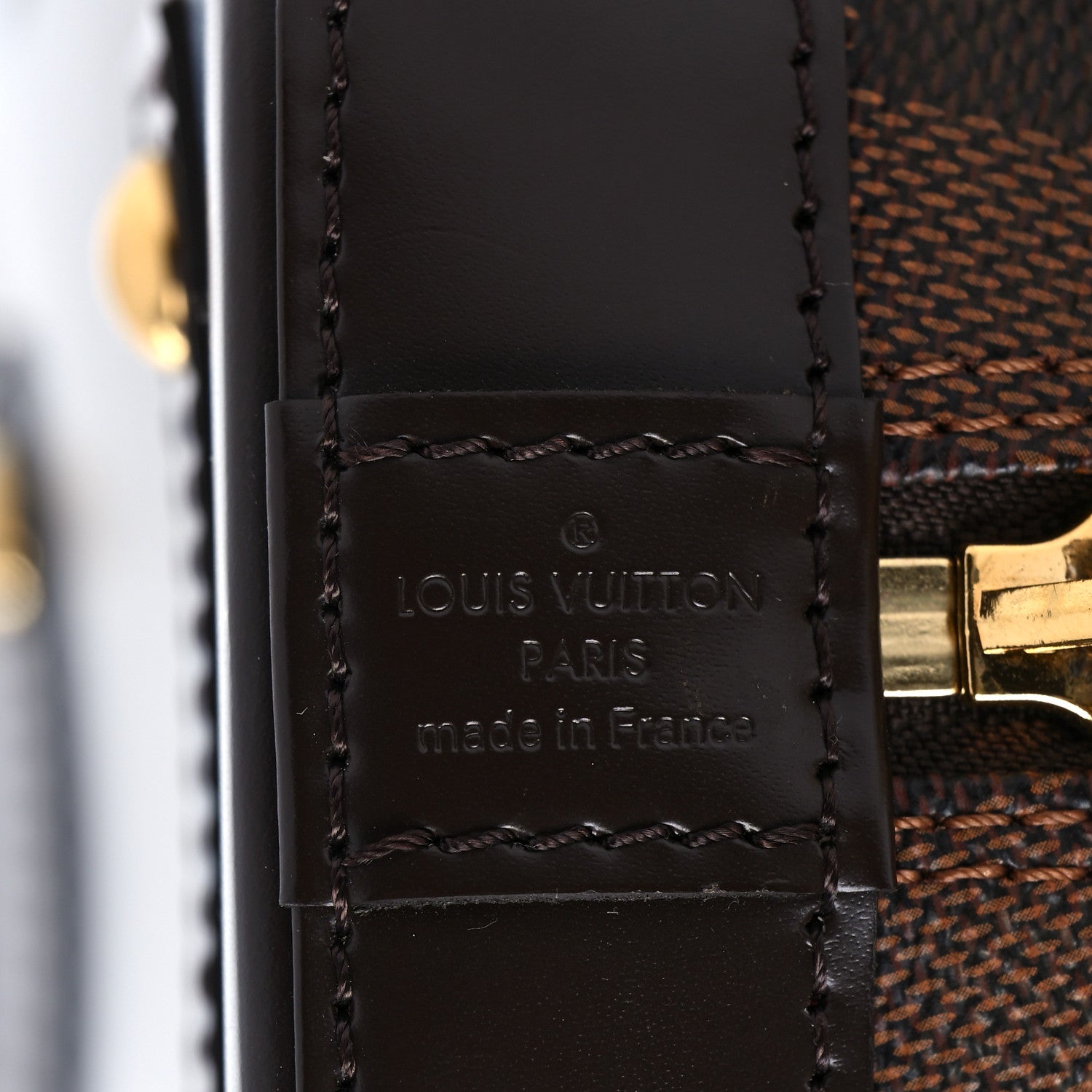 Louis Vuitton Damier Ebene Alma BB 6 of 7