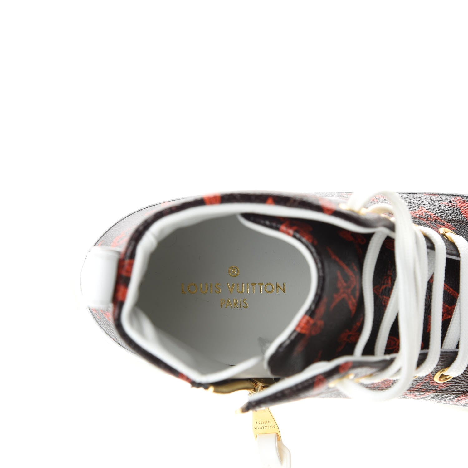 Louis Vuitton Catogram Stellar Sneaker Boots 38 Marron 8 of 11
