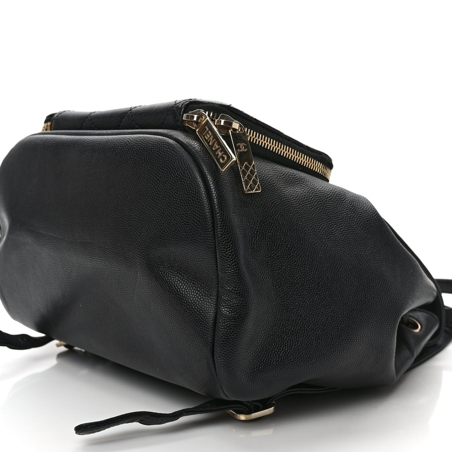 Caviar Quilted Business Affinity Backpack Black