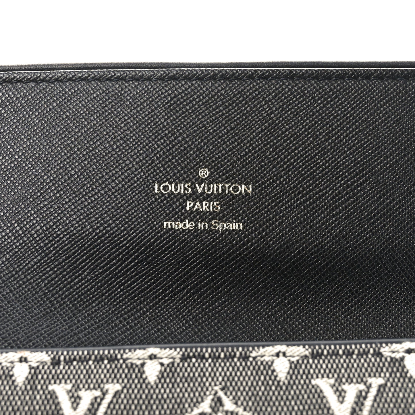Mini Monogram Porte Tresor International Wallet Black