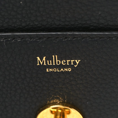 Mulberry Small Classic Grain Calfskin Small Darley Black 6 of 8