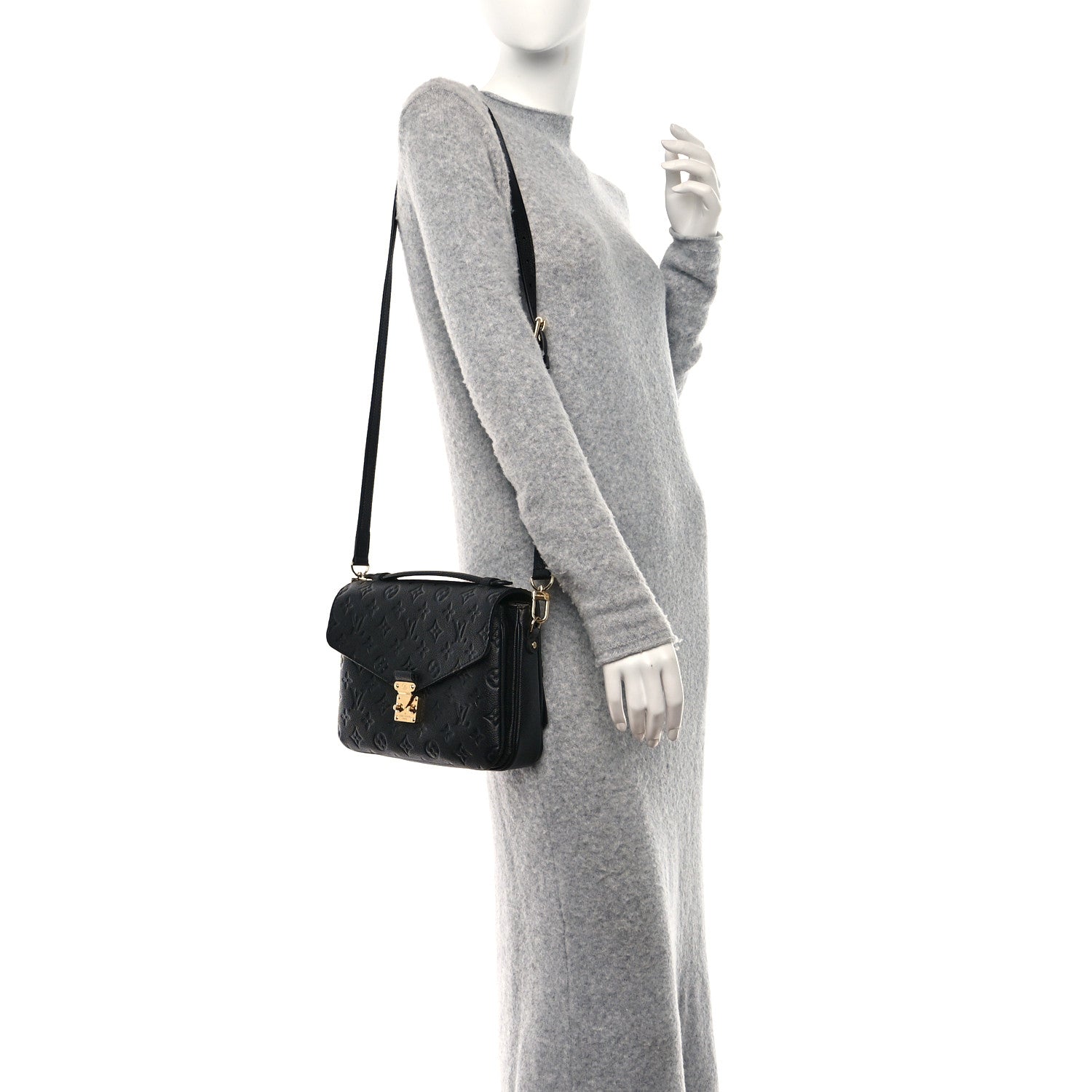 Louis Vuitton Empreinte Pochette Metis Black 2 of 9