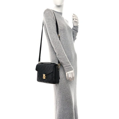 Louis Vuitton Empreinte Pochette Metis Black 2 of 9