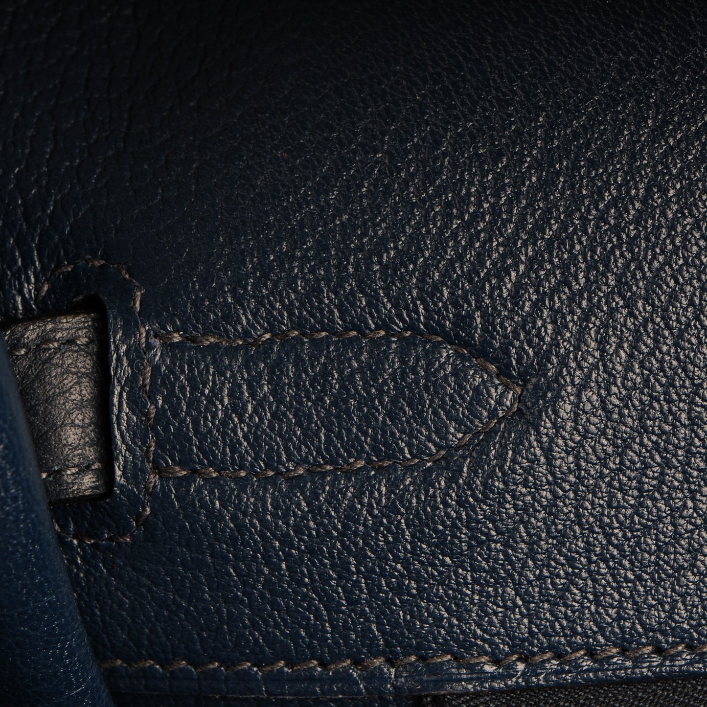 Taurillon Clemence Birkin 35 Bleu De Prusse