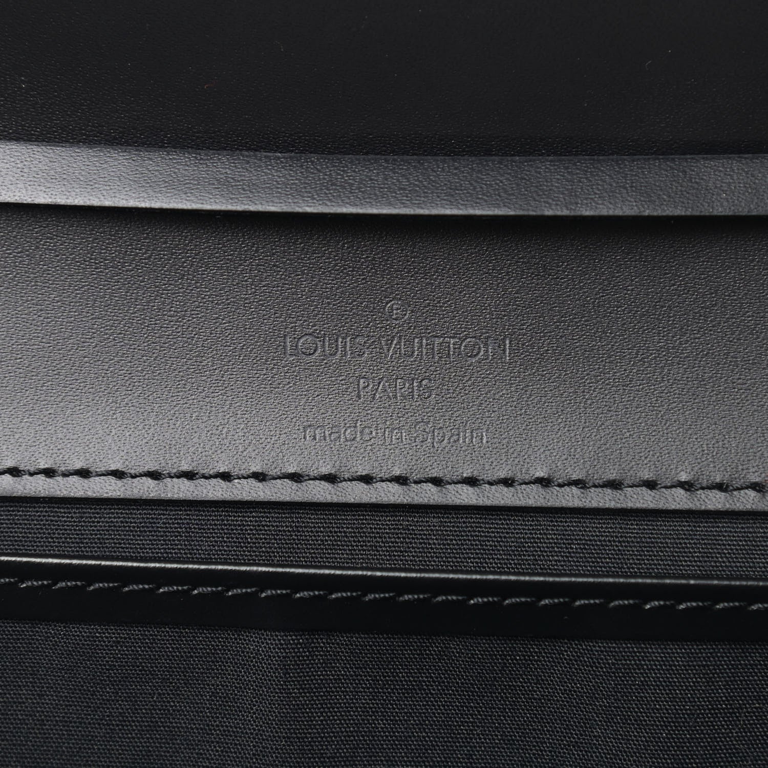 Louis Vuitton Epi Honfleur Black 6 of 10