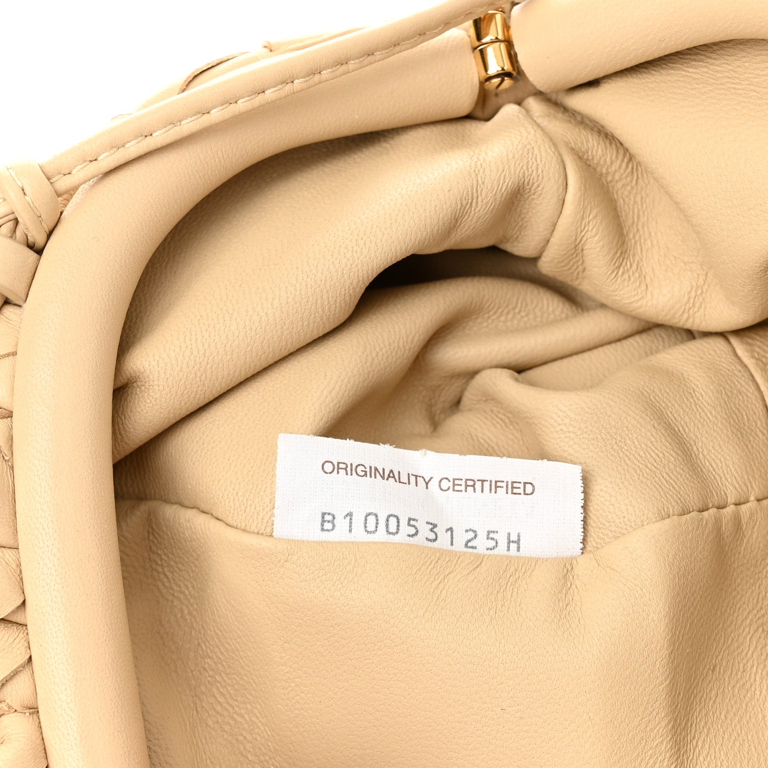 Bottega Veneta Nappa Intrecciato The Mini Pouch Porridge 6 of 10