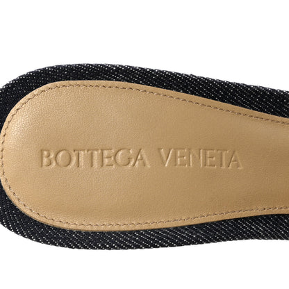 Bottega Veneta Denim Matelasse Padded Mule Sandals 37.5 Indigo 8 of 8