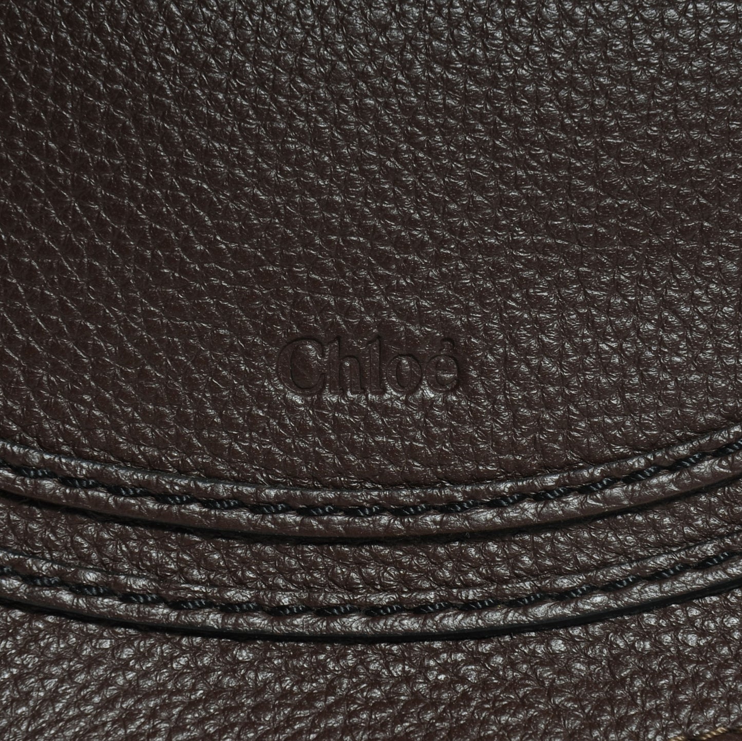 Calfskin Medium Marcie Round Crossbody Bag Coffee Shot