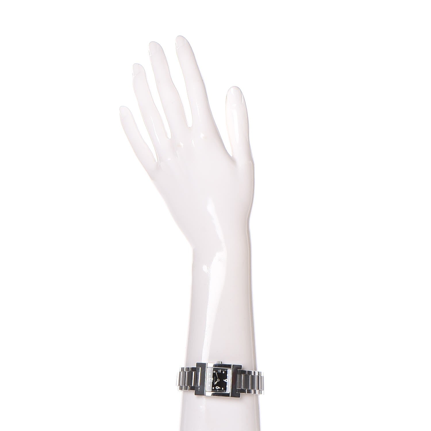 Gucci Stainless Steel 24mm 7700L Quartz Watch Black 2 of 5