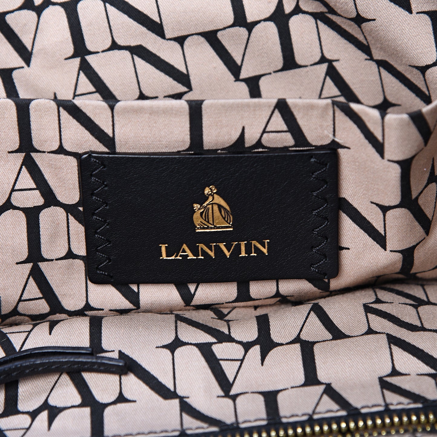 Calfskin For Me Tote Black