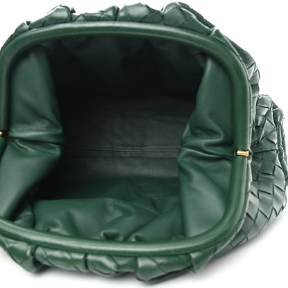 Bottega Veneta Nappa Maxi Intrecciato The Pouch Oversized Clutch Raintree 6 of 8