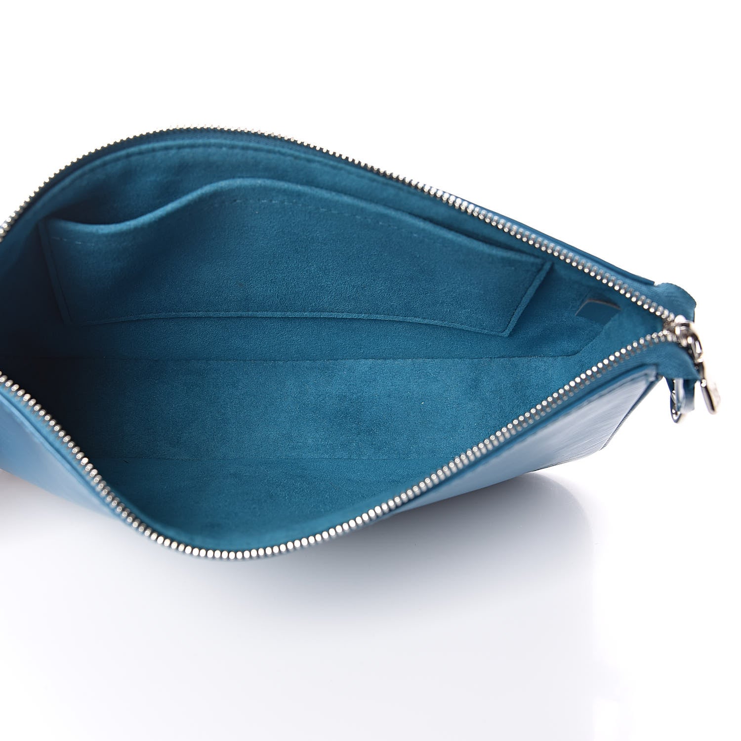 Louis Vuitton Epi Pochette Accessories NM Cyan 5 of 9