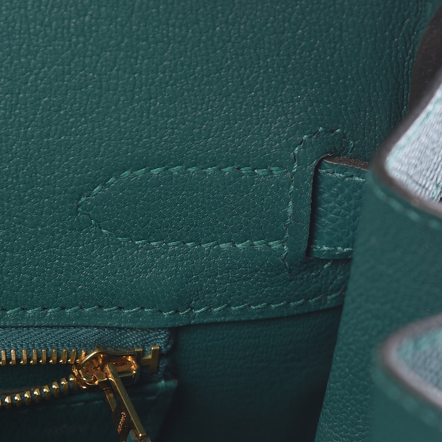 Epsom Birkin 30 Malachite
