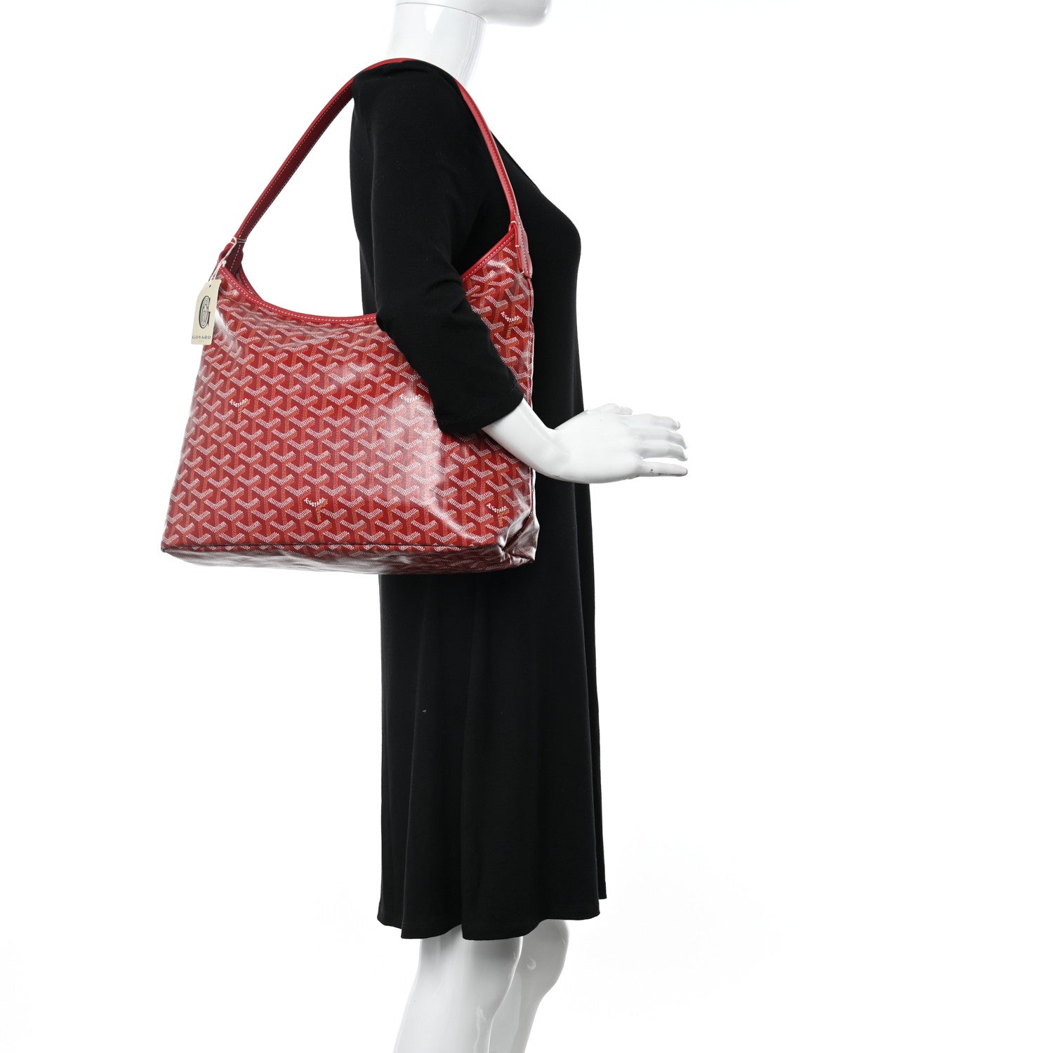 Goyard Goyardine Boheme Hobo Red 2 of 12