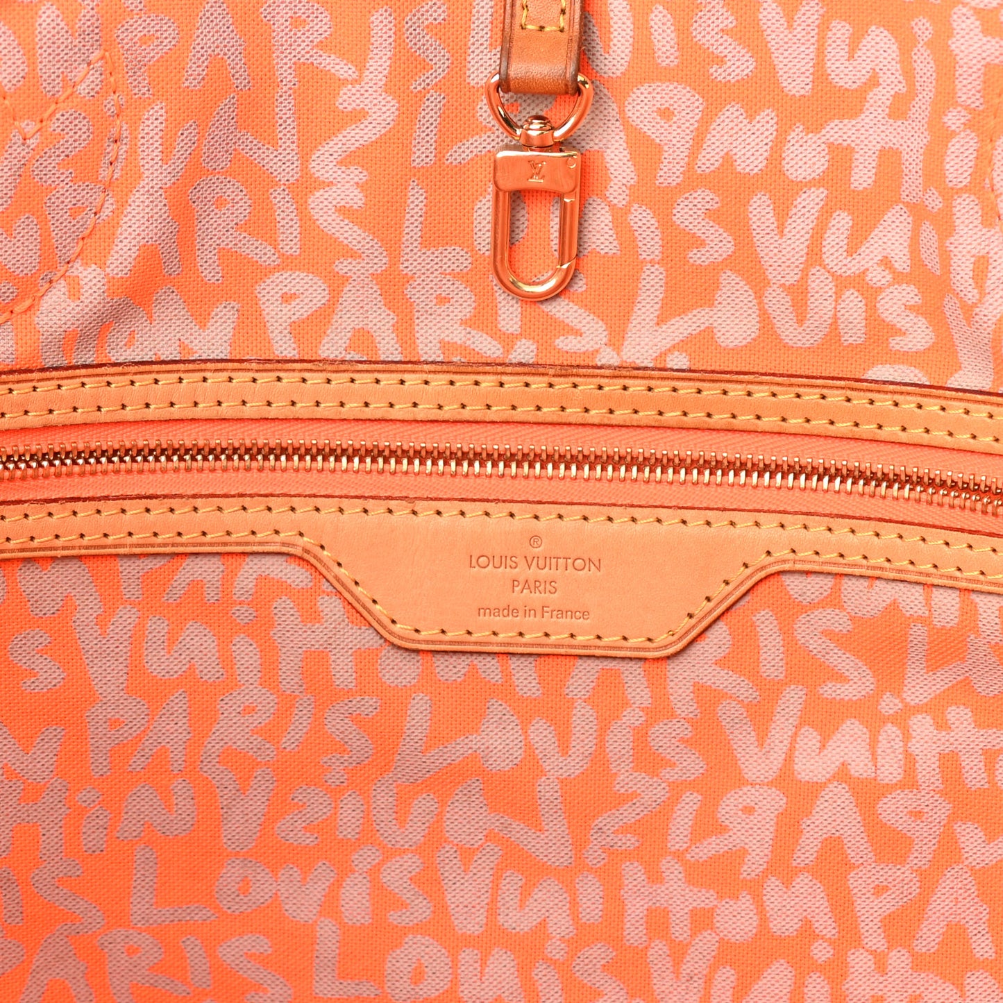 Monogram Graffiti Neverfull GM Orange