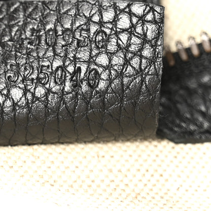Gucci Calfskin Kingsnake Print Vertical Tote Black 7 of 11