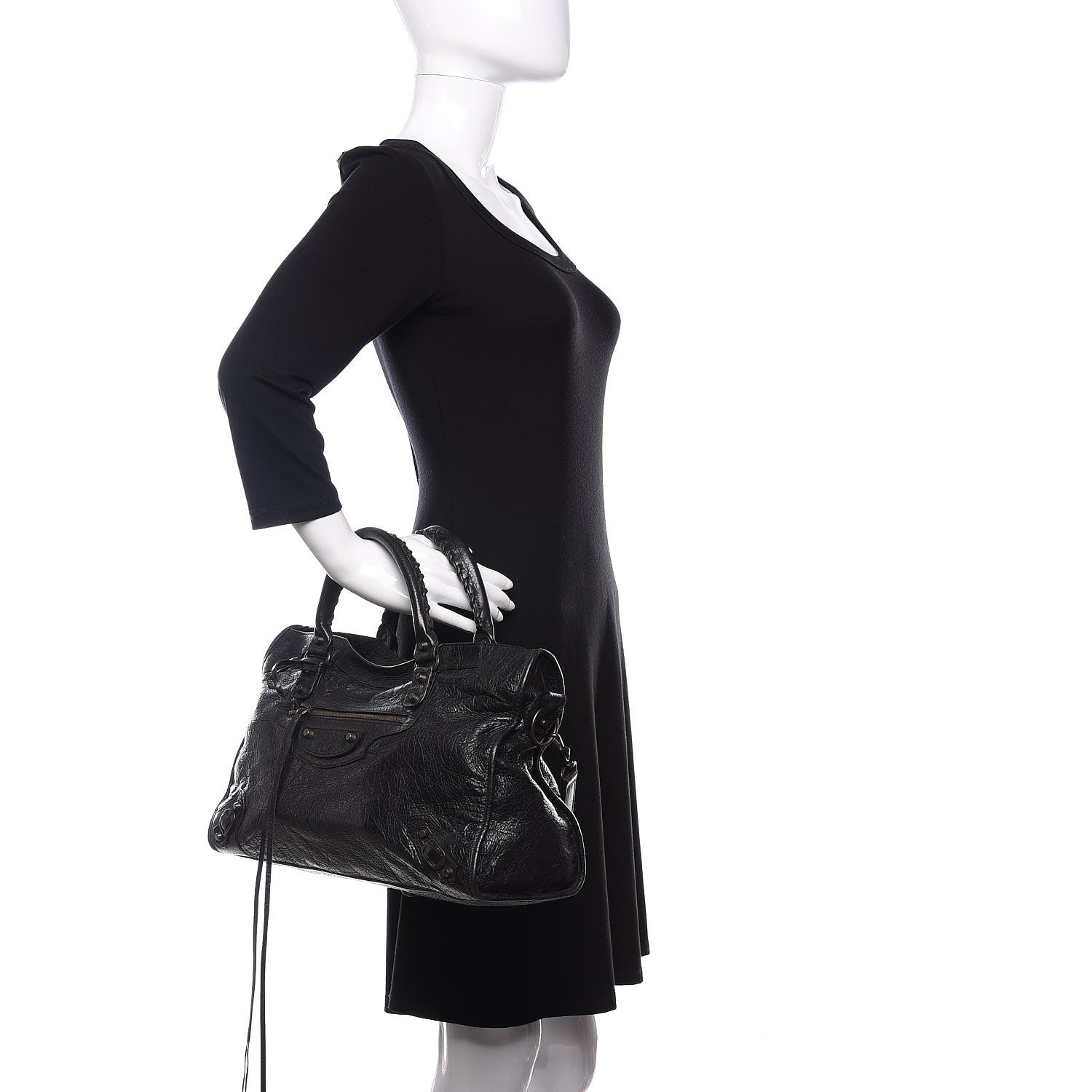 Balenciaga Agneau Classic Hardware City Black 3 of 12