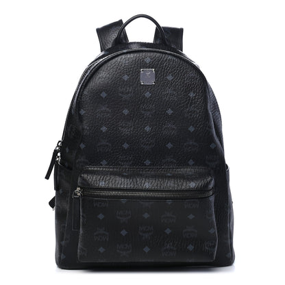 MCM Visetos Large Stark Backpack Black 1 of 8
