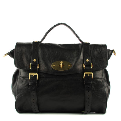 Mulberry Soft Buffalo Oversized Alexa Black 1 of 10
