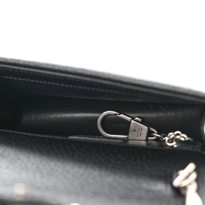 Gucci Jacquard Black Denim GG Monogram Super Mini Dionysus Shoulder Bag Black Ivory 5 of 9