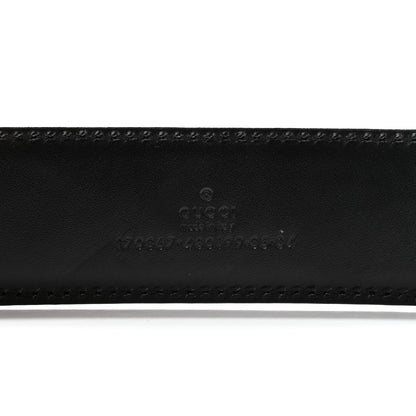 Gucci Guccissima Bamboo Belt 85 34 Black 3 of 7