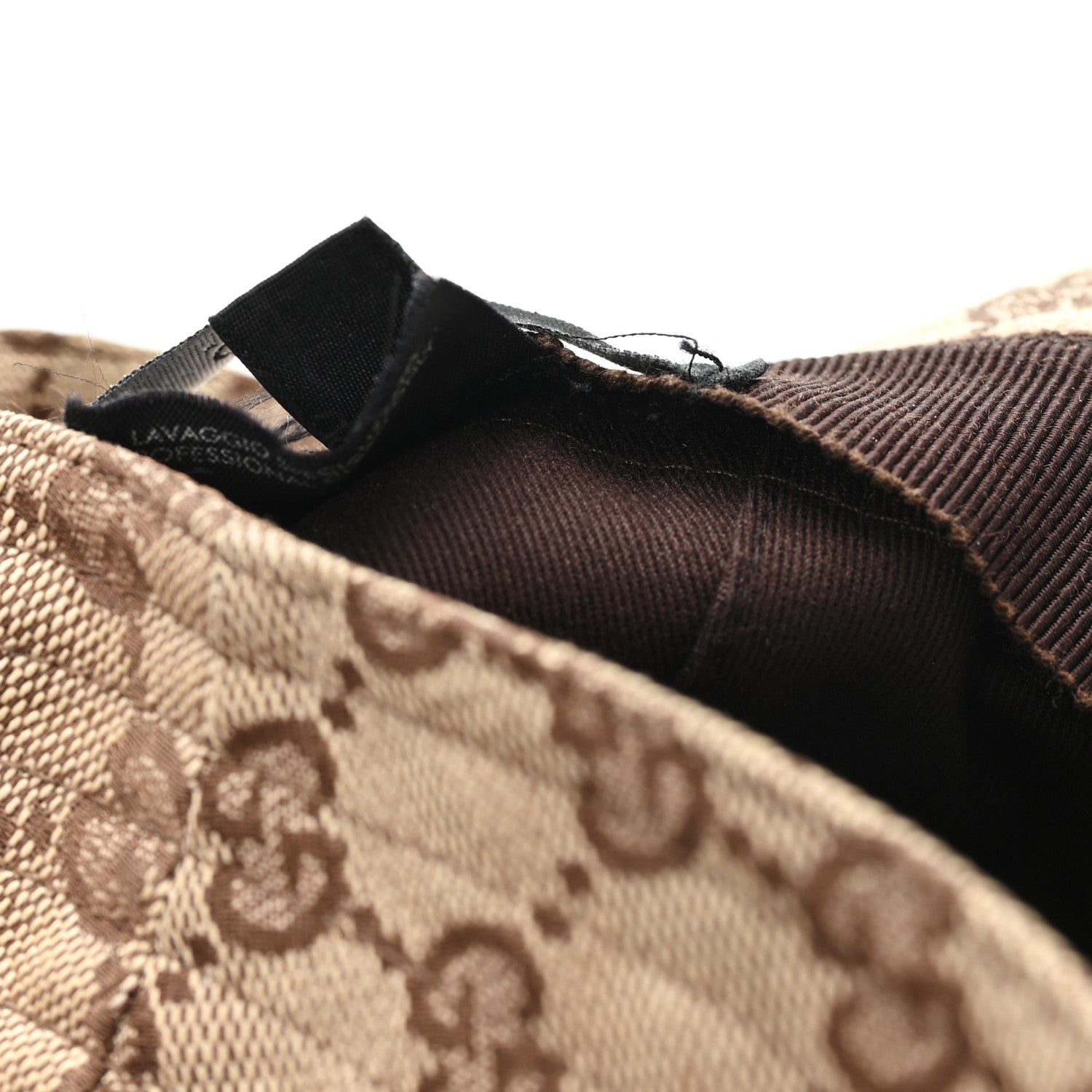 Gucci Monogram Web Bucket Hat M Brown 10 of 11