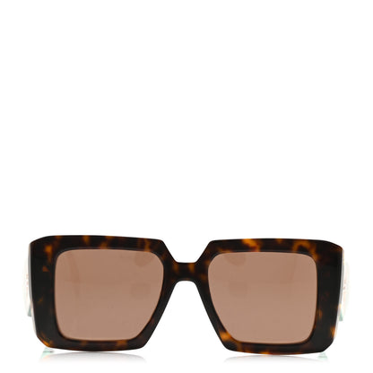 Prada Acetate Symbole Sunglasses SPR 23Y Red Tortoise 2 of 6