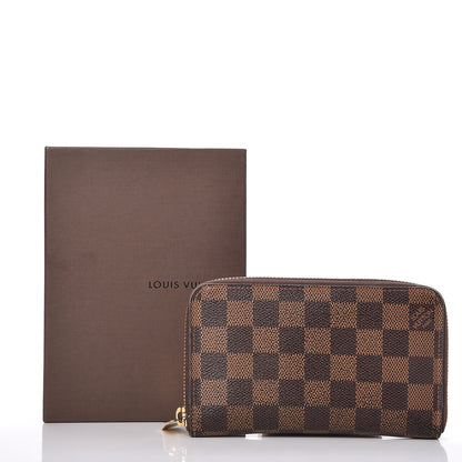 Louis Vuitton Damier Ebene Zippy Compact Wallet 8 of 9