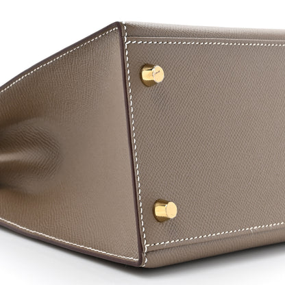 Hermes Epsom Kelly Sellier 28 Etoupe 10 of 14