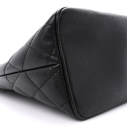 Chanel Caviar Quilted Medallion Tote Black 9 of 12