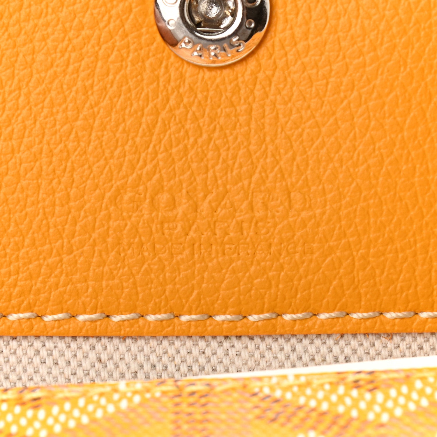 Goyard Goyardine Saint Louis PM Yellow 7 of 11
