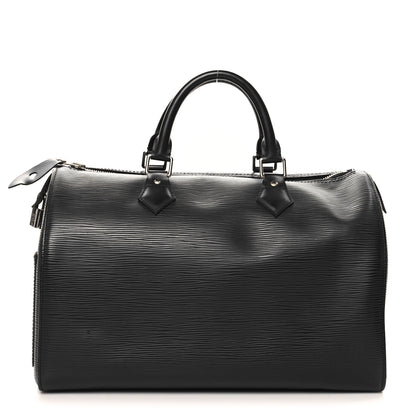 Louis Vuitton Epi Speedy 30 Black 1 of 11