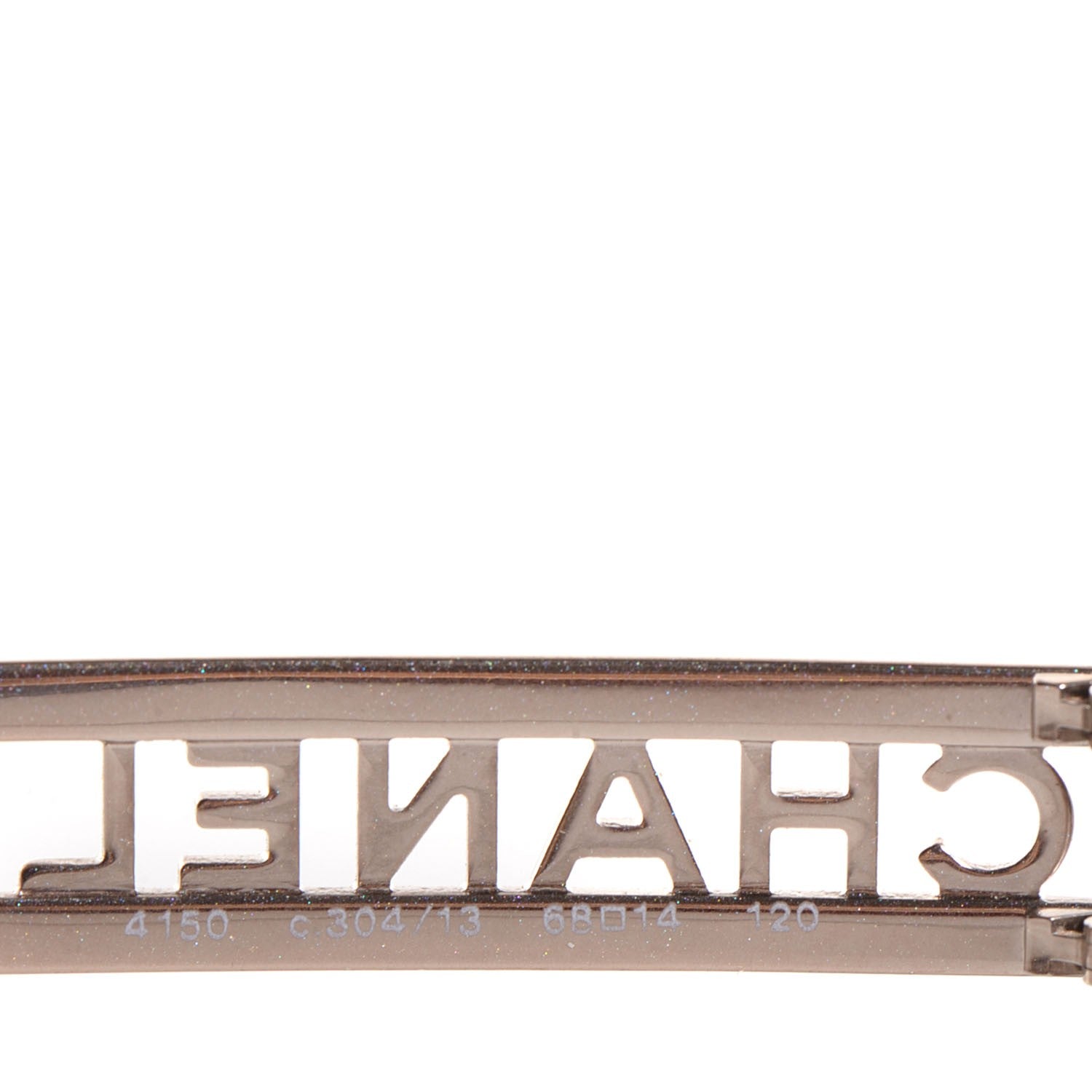 Chanel Aviator Sunglasses 4150 Gold 5 of 7