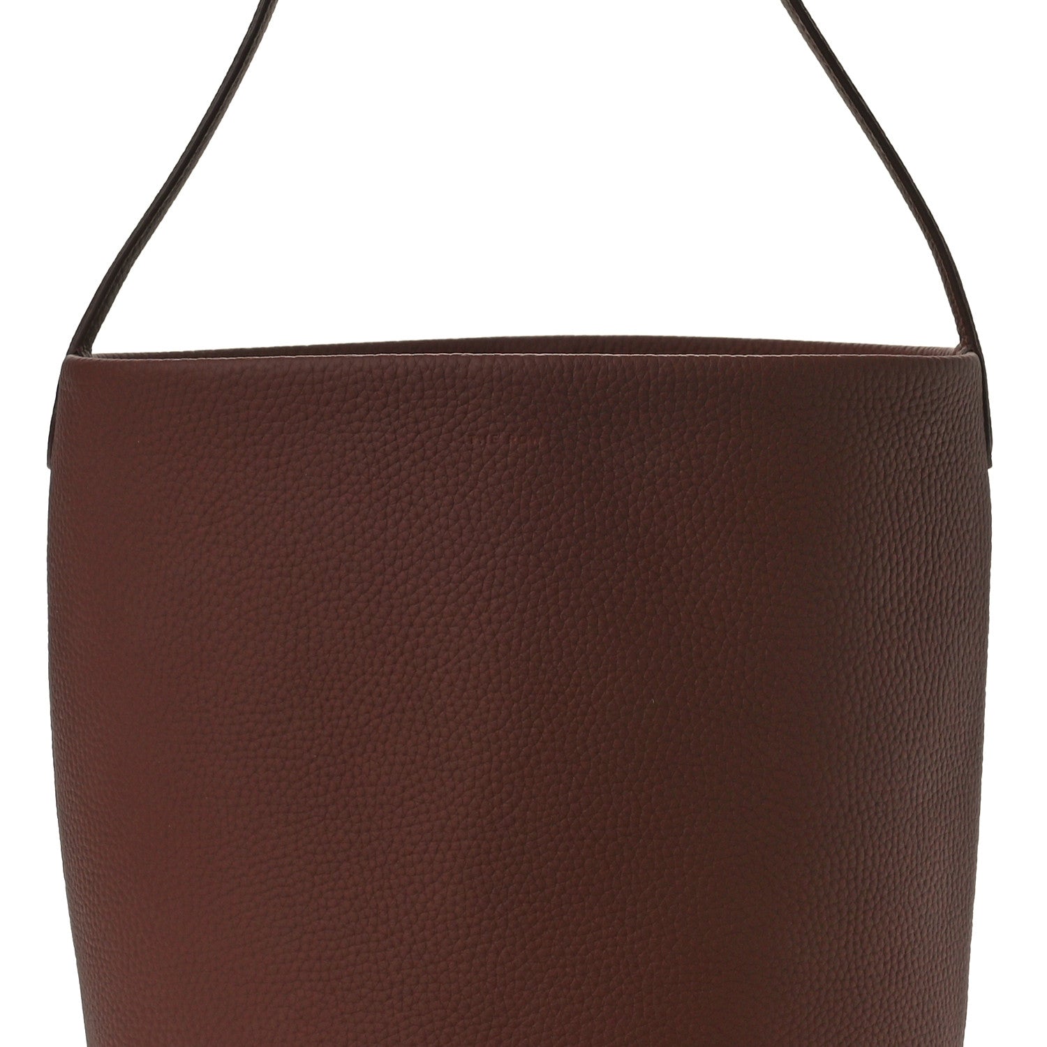 The Row Grained Calfskin Medium N/S Park Tote Cognac 7 of 9