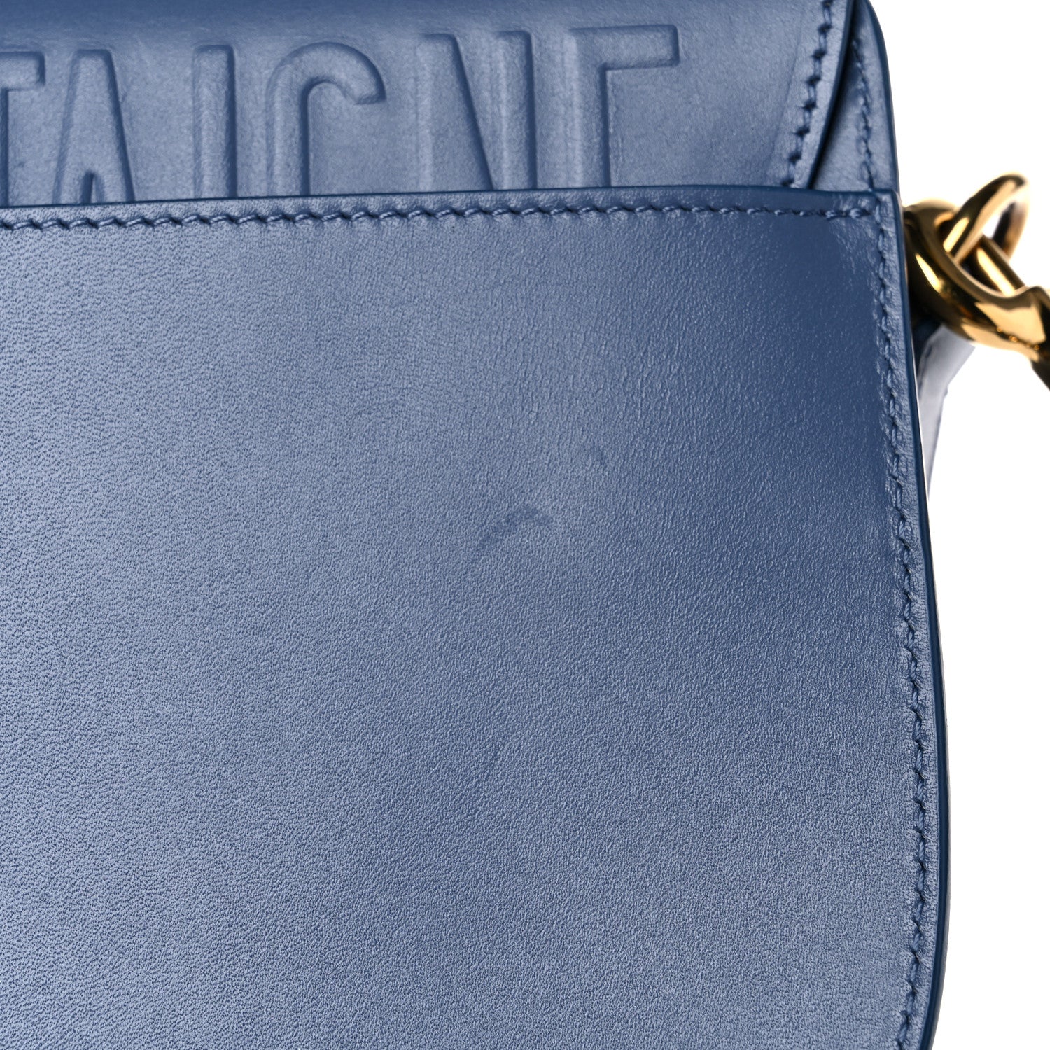 Christian Dior Box Calfskin Medium Bobby Flap Denim Blue 10 of 13