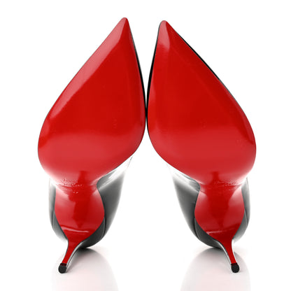 Christian Louboutin Patent Pigalle 100 Pumps 37 Black 5 of 8