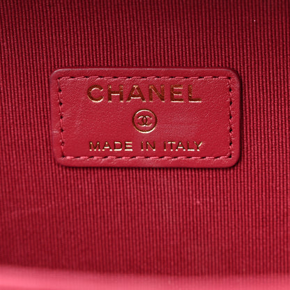 Chanel Caviar Quilted Twist Your Buttons Clutch With Chain Black 6 of 12